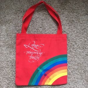 Vintage Hallmark Rainbow Tote Bag Pride